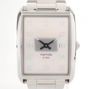 トムフォード TFT001 015 N.001 ポリッシュドSSケース クロームダイヤル クォーツ 最新の買取相場ご紹介
