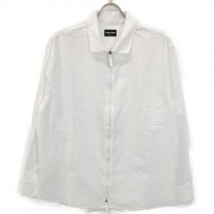 ジョルジオアルマーニ 8WGCCZ5HTZ2721U0BN シアサッカー ZIP シャツ 最新の買取相場ご紹介
