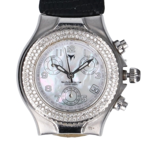 テクノマリーン テクノレディ クロノ パヴェダイヤベゼル クォーツ時計 最新の買取相場ご紹介