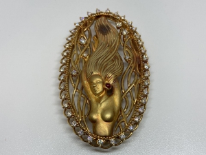 クイーンジュエリー 750 HCO 0.07 1.59 ブローチ 最新の買取相場ご紹介