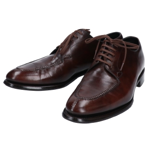 シェットランドフォックス 056FSF  ダークブラウン ボートン Uチップシューズ 最新の買取相場ご紹介