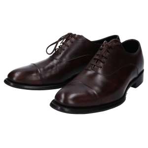 シェットランドフォックス  055FSF ダークブラウン ボートン ストレートチップシューズ 最新の買取相場ご紹介