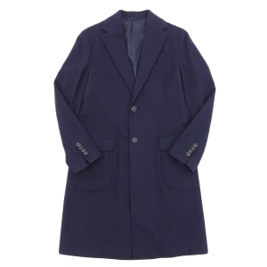 ネイビー CPL7570001 カシミアフランネルソリッド チェスターフィールドコート 最新の買取相場ご紹介