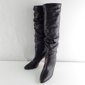 マノロブラニク レザー ヒール ロング ブーツ 最新の買取相場ご紹介