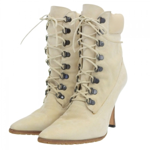 マノロブラニク スエード レースアップ ヒールブーツ 最新の買取相場ご紹介