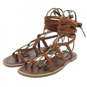 マノロブラニク 81WPRISUE010 スエードレースアップサンダル 最新の買取相場ご紹介