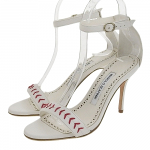 マノロブラニク レッドライン アンクルストラップサンダル 最新の買取相場ご紹介