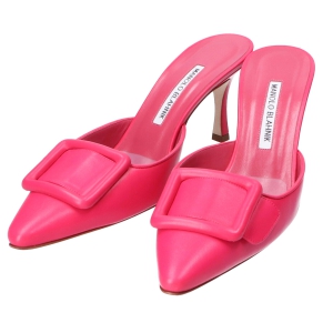 マノロブラニク MAYSALE マゼンダ ミュール 最新の買取相場ご紹介