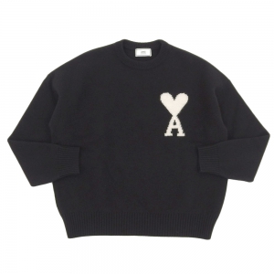 アミパリ ブラック メリノウール ハート デザイン ニット セーター 最新の買取相場ご紹介
