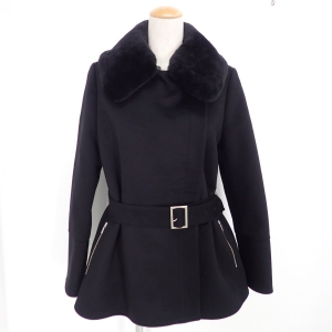フォクシー 37763 ラムファー&ベルト付 カシミヤ ハーフコート 最新の買取相場ご紹介