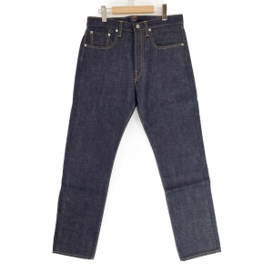ポストオーバーオールズ インディゴ セルビッチ ストレートデニムパンツ 最新の買取相場ご紹介