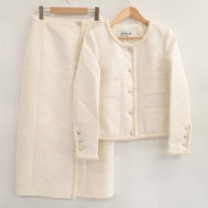 シャネル ホワイト系 メティエダールコレクション セットアップ 最新の買取相場ご紹介