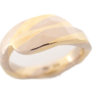 市松 K18CG×GG スパイラル モザイクリング 最新の買取相場ご紹介