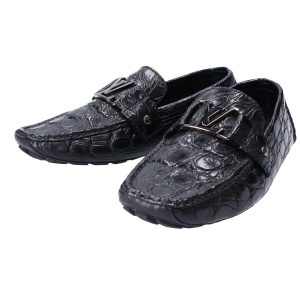 ルイヴィトン 黒 モンテカルロ・ライン カイマンクロコ ドライビングシューズ 最新の買取相場ご紹介