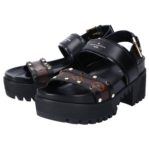 ルイヴィトン ローリエート・ライン 厚底サンダル 最新の買取相場ご紹介