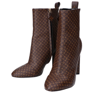 ルイヴィトン マイクロモノグラム サイドジップ ヒールブーツ 最新の買取相場ご紹介