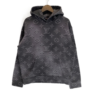 24ss 美品 ヴィトン ハイブリッドジップ テクニカルコットン フーディ