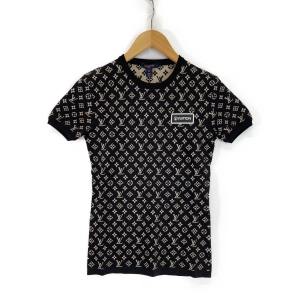 美品】LV ルイヴィトン カシミヤ100% ニット ハイネック ワンピース