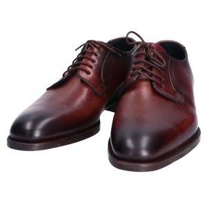 大塚製靴 ダークブラウン OP-1004 シャドウアンティーク仕上げ プレーントゥ ダービーシューズ 最新の買取相場ご紹介