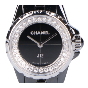 シャネル H5235 J12 XS ダイヤベゼル セラミック クォーツ時計 最新の買取相場ご紹介