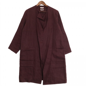 マルジェラ期 リネン100 ノーカラー コート 最新の買取相場ご紹介