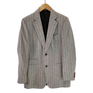 ウールxカシミヤ ストライプ テーラードジャケット 最新の買取相場ご紹介