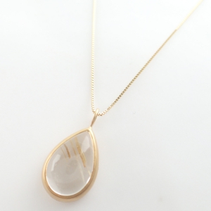 マリハ 750 Earth Drops ゴールドルチルクオーツ ネックレス 最新の買取相場ご紹介