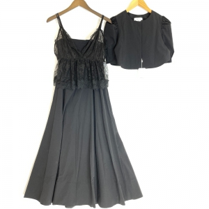 アメリ 23SS 02310531380 ブラック MANY WAY TRIO BARE DRESS 最新の買取相場ご紹介