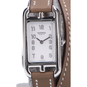 エルメス NA2.110 ナンタケット ドゥブルトゥール エトープ クォーツ腕時計 最新の買取相場ご紹介