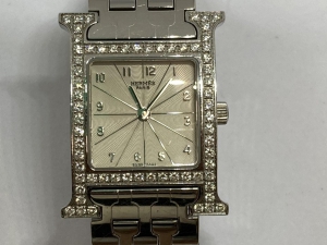 エルメス HH1.230 ダイヤベゼル Hウォッチクォーツ腕時計 最新の買取相場ご紹介