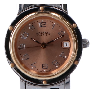 エルメス クリッパー CL4.221 PGコンビ クォーツ腕時計 最新の買取相場ご紹介