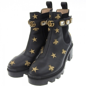 グッチ 557735 エンブロイダリー サイドゴアブーツ 最新の買取相場ご紹介