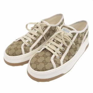 グッチ 746766 GGキャンバロートップススニーカー 最新の買取相場ご紹介