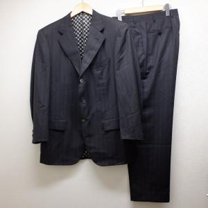 ジリー グレー系 ネイビー 裏地総柄 ストライプ 3Bスーツ 最新の買取相場ご紹介