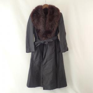 ジリー ブラック シルク&ミンクファー トレンチコート 最新の買取相場ご紹介