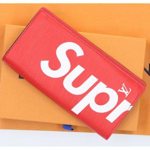 ルイヴィトン×シュプリーム エピ ポルトフォイユ・ブラザ 最新の買取相場ご紹介