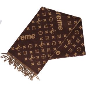 ルイヴィトン×シュプリーム MP1891 ブラウン マフラー 最新の買取相場ご紹介