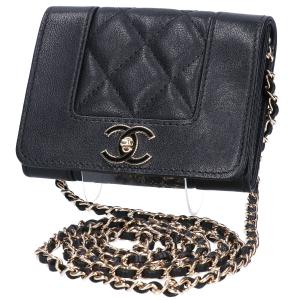 シャネル シープスキン マドモアゼル ミニチェーンウォレット 最新の買取相場ご紹介