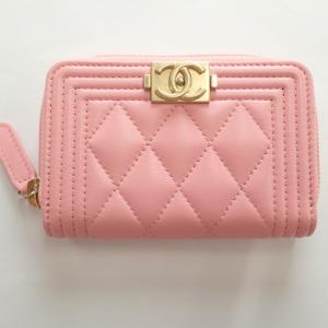 シャネル カーフスキン ボーイシャネル コインケース 最新の買取相場ご紹介