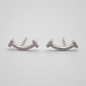 ティファニー K18WG Tスマイル ダイヤピアス 最新の買取相場ご紹介