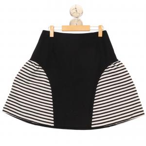 ボーダーズアットバルコニー ブラック ウール SATIN FLARE SKIRT 最新の買取相場ご紹介