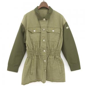 ボーダーズアットバルコニー BD2221-3B-10 カーキ ミックス&マッチデニムジャケット 最新の買取相場ご紹介