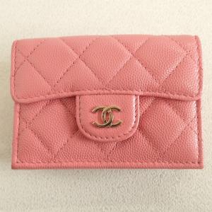 シャネル G金具キャビアスキン 3つ折り コンパクトウォレット 最新の買取相場ご紹介