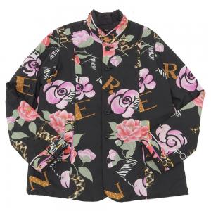 レオナールスポーツ ブラック 無地キルティング×総柄プリント リバーシブル ジャケット 最新の買取相場ご紹介