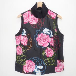 レオナールスポーツ 黒×花柄 ナイロン リバーシブルベスト 最新の買取相場ご紹介