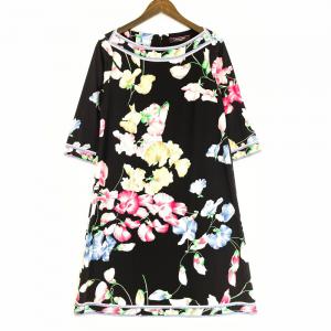 レオナール ブラック  花柄ベルト付き ワンピース 最新の買取相場ご紹介