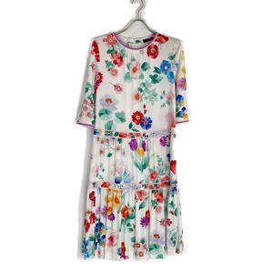 レオナール 0160215 マルチカラー カンカン 花柄 フラワー ワンピース ドレス 最新の買取相場ご紹介