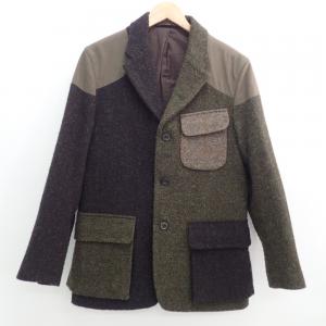 ナイジェルケーボン オーセンティック ハリスツイード エルボーレザーパッチ付 マロリー ジャケット 最新の買取相場ご紹介