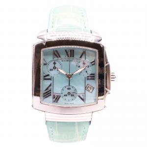 モーブッサン 907 シェル文字盤 クォーツ クロノグラフ腕時計 最新の買取相場ご紹介