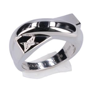 モーブッサン 750 メレダイヤ クロスデザイン ダイヤリング   最新の買取相場ご紹介